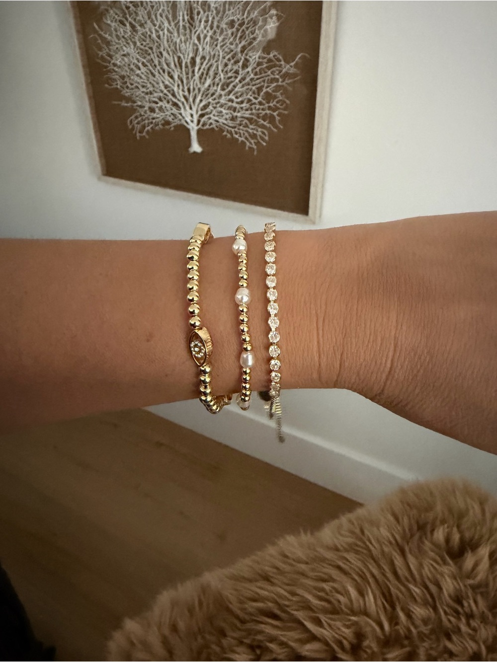 3 baublebar bracelets